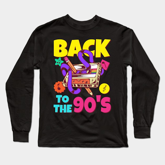 90s Party Outfit For Men, 90's Costume Women | 1990's Long Sleeve T-Shirt by auviba-design